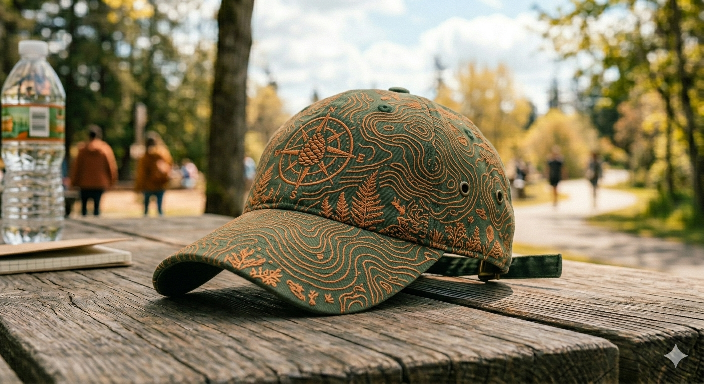 Olive Green Explorer Cap