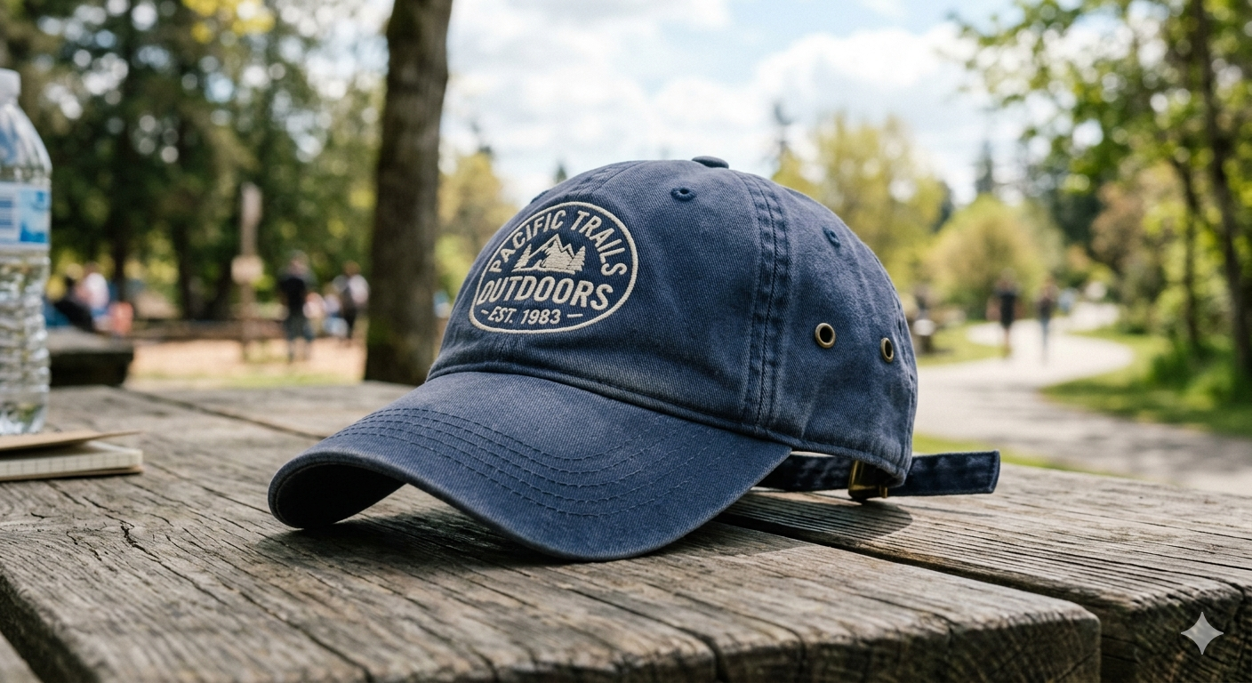 Dark Blue Outdoors Cap